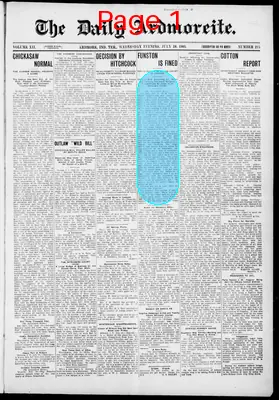 Page thumbnail for The Daily Ardmoreite