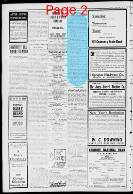 Page thumbnail for The Daily Ardmoreite