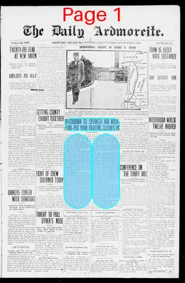 Page thumbnail for The Daily Ardmoreite