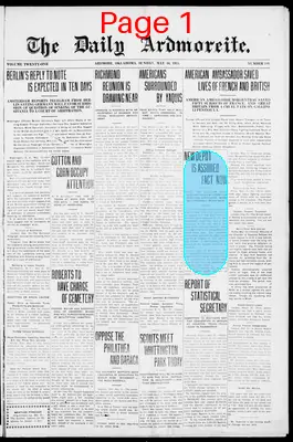 Page thumbnail for The Daily Ardmoreite