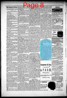 Page thumbnail for Bismarck Tribune
