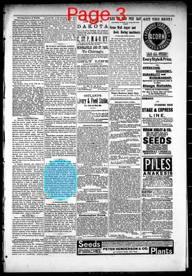 Page thumbnail for Bismarck Tribune