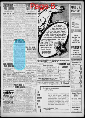 Page thumbnail for Tulsa Daily World