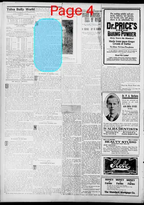 Page thumbnail for Tulsa Daily World