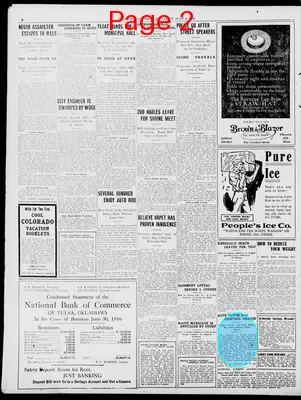 Page thumbnail for Tulsa Daily World
