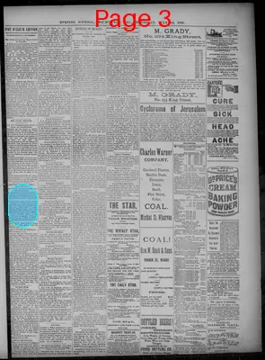 Page thumbnail for Evening Journal