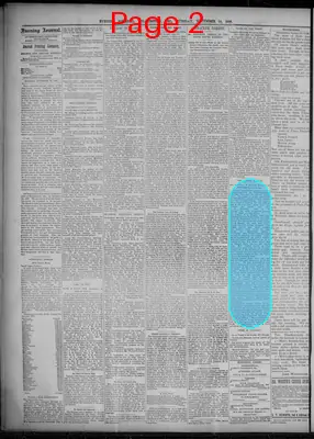 Page thumbnail for Evening Journal
