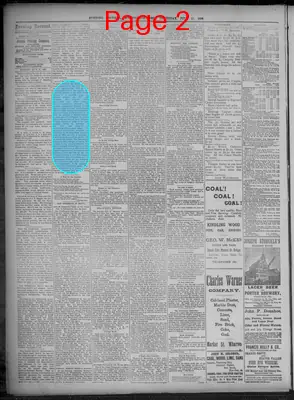 Page thumbnail for Evening Journal