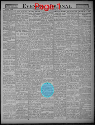 Page thumbnail for Evening Journal