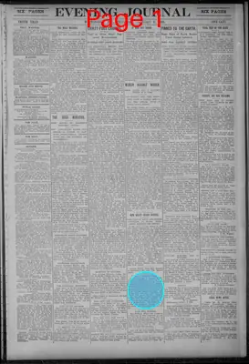 Page thumbnail for Evening Journal