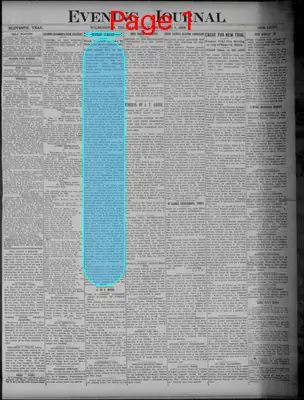 Page thumbnail for Evening Journal