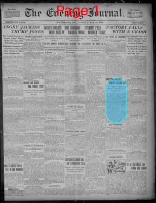 Page thumbnail for Evening Journal