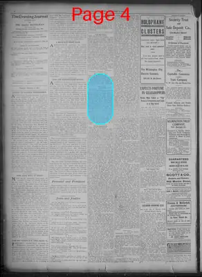 Page thumbnail for Evening Journal