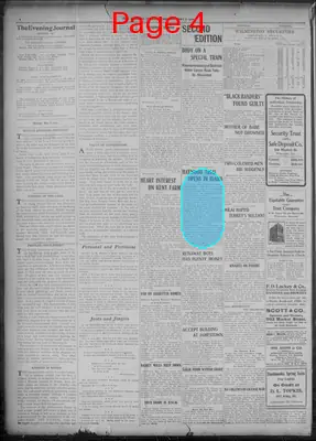 Page thumbnail for Evening Journal