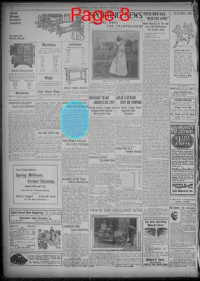 Page thumbnail for Evening Journal