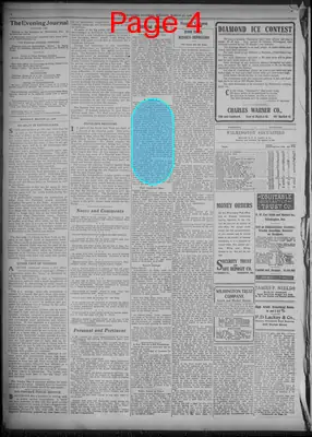 Page thumbnail for Evening Journal