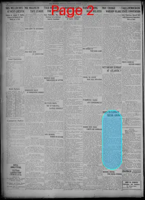 Page thumbnail for Evening Journal