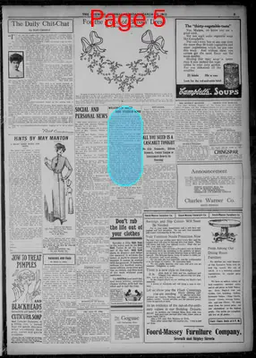 Page thumbnail for Evening Journal
