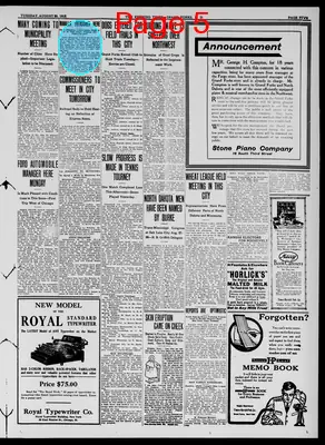 Page thumbnail for The Evening Times