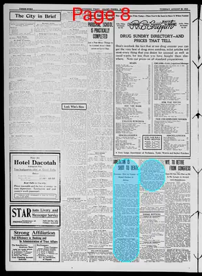 Page thumbnail for The Evening Times