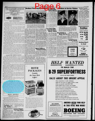 Page thumbnail for The Glasgow Courier