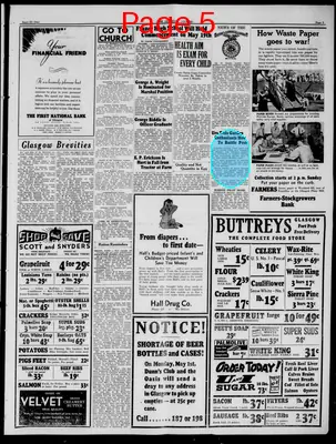 Page thumbnail for The Glasgow Courier