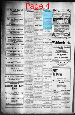 Page thumbnail for The Morning Astorian