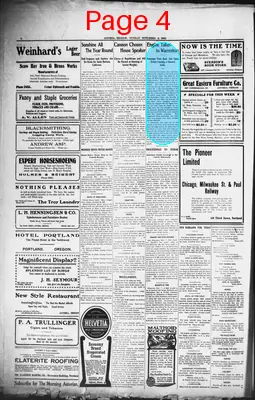 Page thumbnail for The Morning Astorian