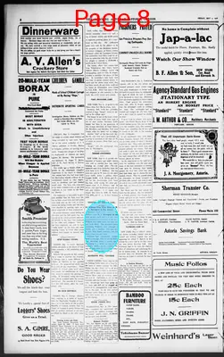 Page thumbnail for The Morning Astorian