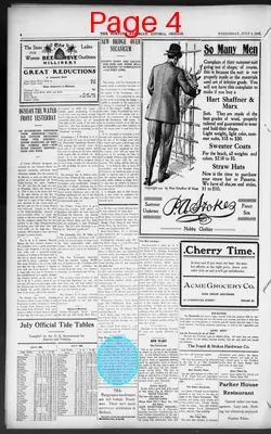 Page thumbnail for The Morning Astorian