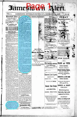 Page thumbnail for Jamestown Alert