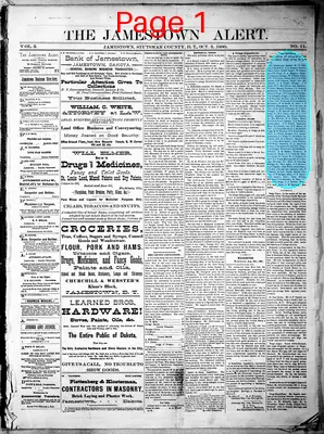 Page thumbnail for Jamestown Alert