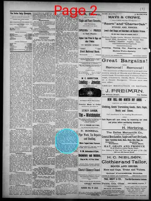 Page thumbnail for The Dalles Daily Chronicle