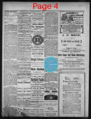 Page thumbnail for The Dalles Daily Chronicle