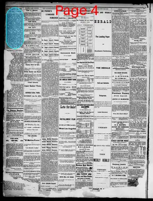 Page thumbnail for Daily Los Angeles Herald