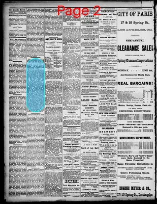 Page thumbnail for Daily Los Angeles Herald