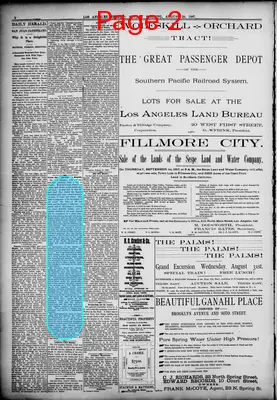 Page thumbnail for Los Angeles Daily Herald
