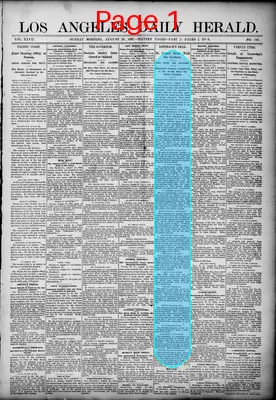 Page thumbnail for Los Angeles Daily Herald