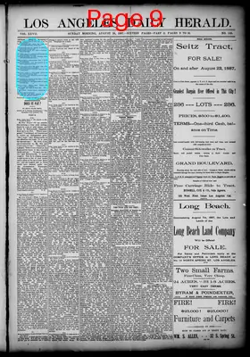 Page thumbnail for Los Angeles Daily Herald
