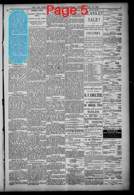 Page thumbnail for Los Angeles Daily Herald