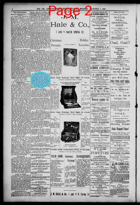 Page thumbnail for Los Angeles Daily Herald