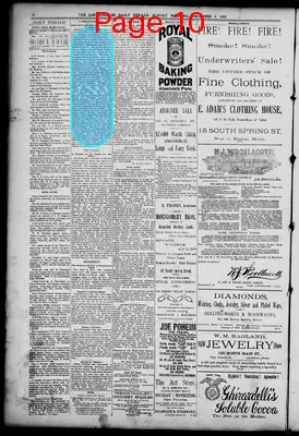 Page thumbnail for Los Angeles Daily Herald