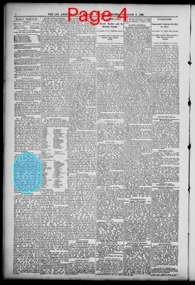 Page thumbnail for Los Angeles Daily Herald