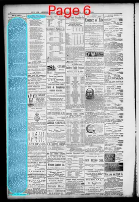 Page thumbnail for Los Angeles Daily Herald
