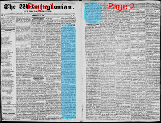 Page thumbnail for The Wilmingtonian, And Delaware Advertiser