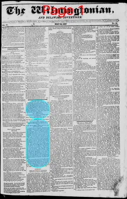 Page thumbnail for The Wilmingtonian, And Delaware Advertiser