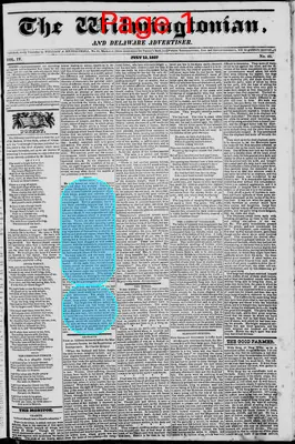 Page thumbnail for The Wilmingtonian, And Delaware Advertiser