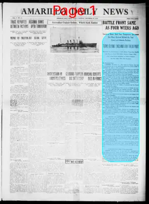 Page thumbnail for Amarillo Daily News