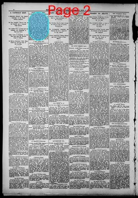 Page thumbnail for Bismarck Weekly Tribune