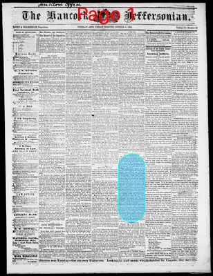 Page thumbnail for The Hancock Jeffersonian